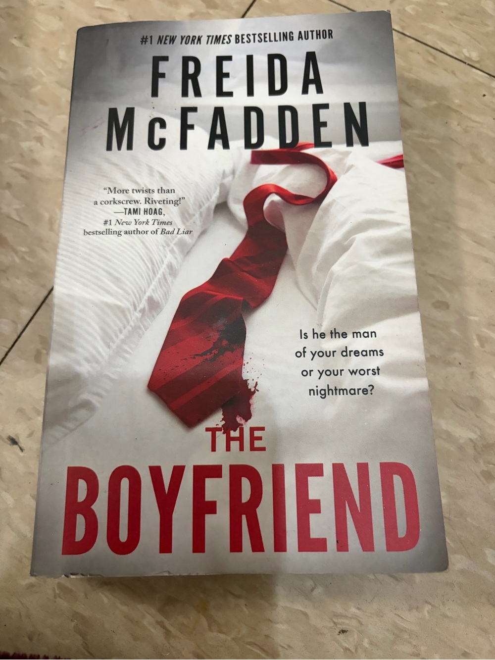 The Boyfriend - Red Tie Cover Paperback